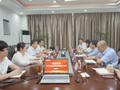 浙江電力協(xié)會(huì)領(lǐng)導(dǎo)來(lái)我公司調(diào)研指導(dǎo)工作！
